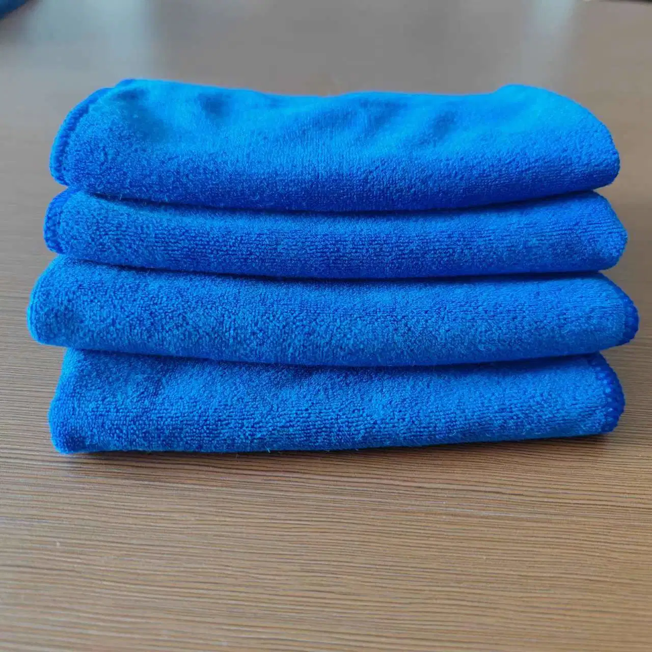 Retail & Wholesale/Supplier 16X16" Heavy Duty Dark Blue Microfiber Cleaning Towels