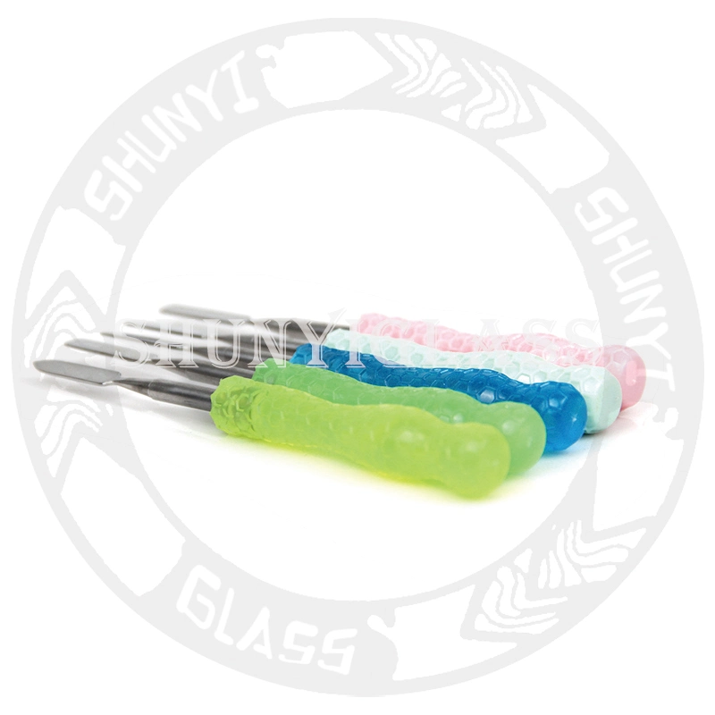 Colorful Honeycomb Shape Dabber Tool for DAB Rig Glass Smoke Pipe