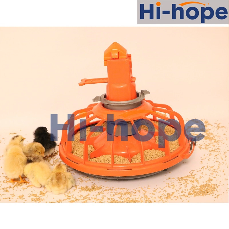 Poultry Farm Plastic Tray Commercial Automatic Chick Pan Feeder