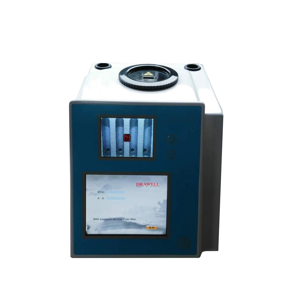 Aparelho de medição automática de ponto de fusão Jhy50 óleo para determinação de ponto de fusão óleo para determinação de derretimento Instrumento pontual