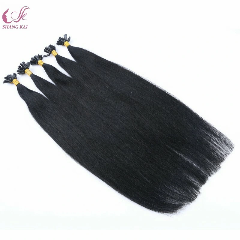 Top Quality Hair U/Nail Tip Human Virgin Remy Hair Extensions