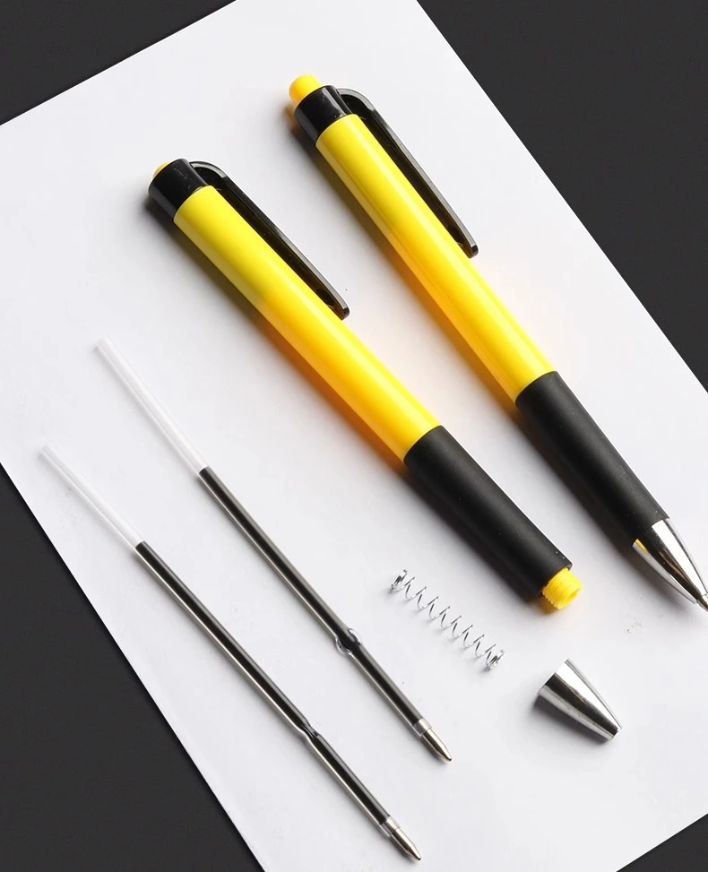 Wholesale/Supplier Cheap Push Type Barreled Signature Ballpoint Pen for Office Schools