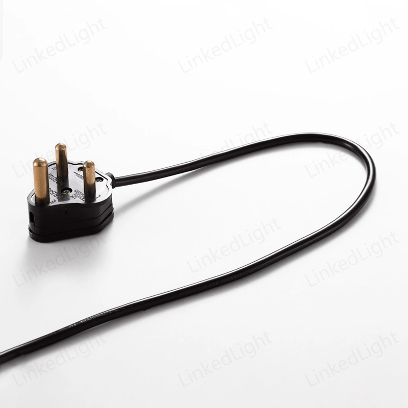 South African SABS Rewirable Plug with Power Cord Electrical Cable Wire
