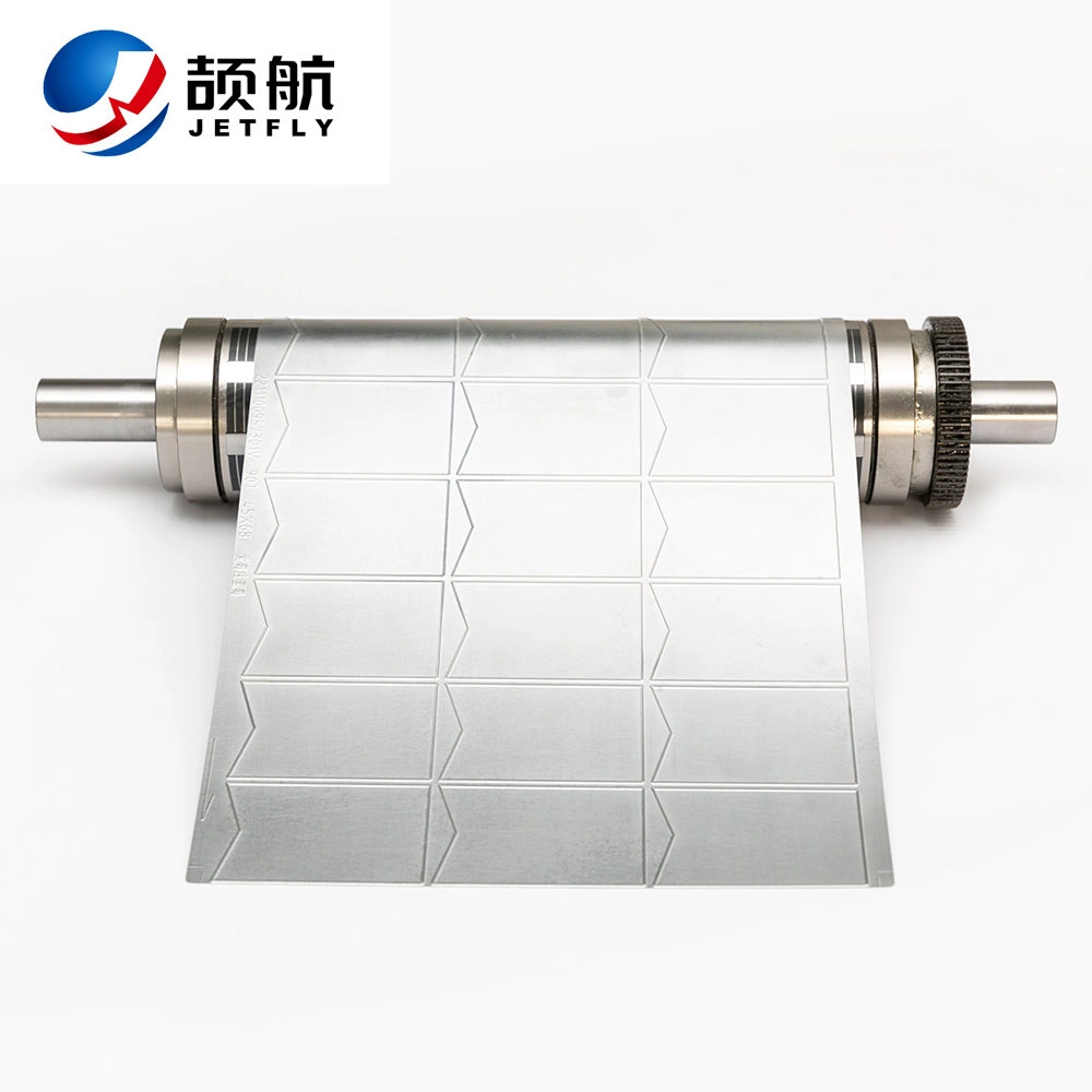 Kundenspezifische Druckmaschinen Teile Rotary Stahl Magnetrollzylinder für Etikett flexible Stanzform und Rotary die Schneidrad