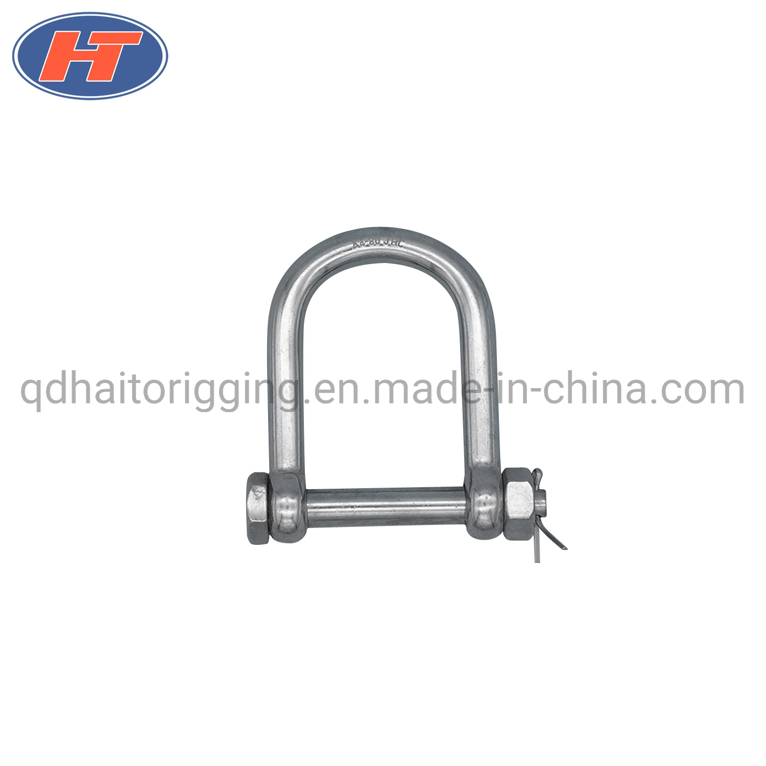 Stainless Steel 304/316 Key Pin Shackle with Bar