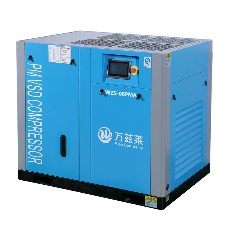 Low Noise Frequency Conversion Direct Driven Air Compressor 5.5kw for Medical