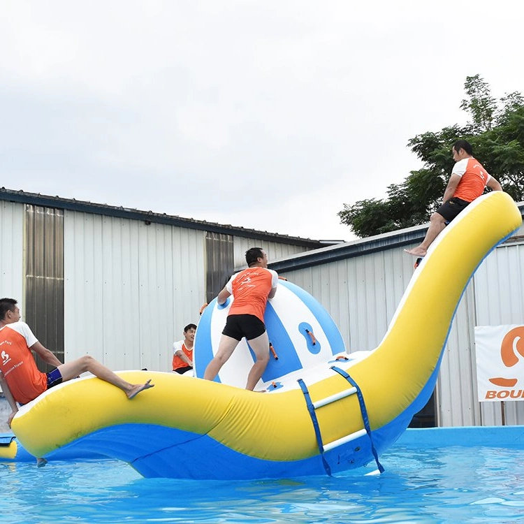 Triple Tetter Inflatable Water Park equipos para la venta