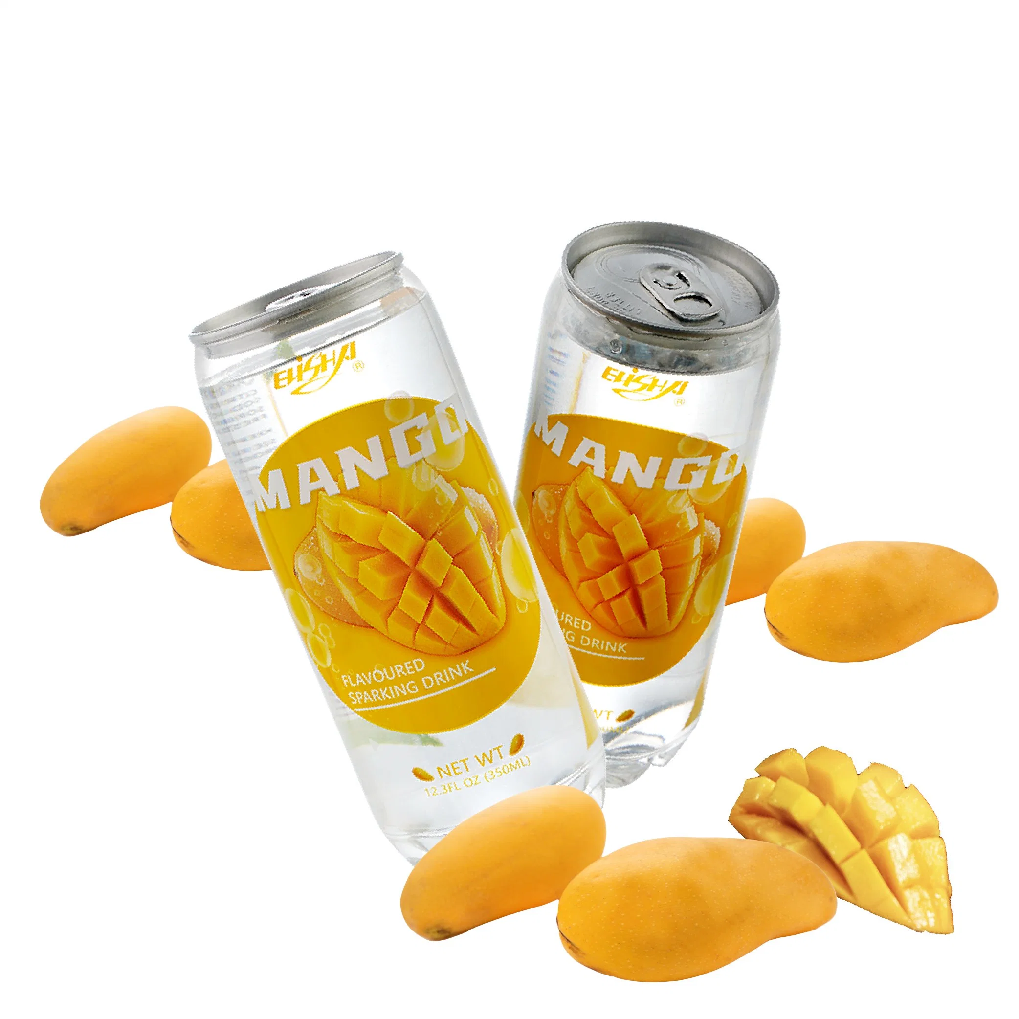 Hochwertige kohlensäurehaltige Zucker Free Drink 350ml Mango Geschmack-Kalte Getränk-Soft Trinken