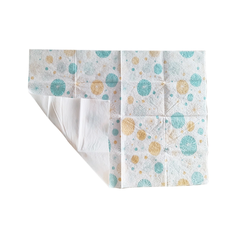 Disposable PE +Non-Woven Customized Baby Changing Mat