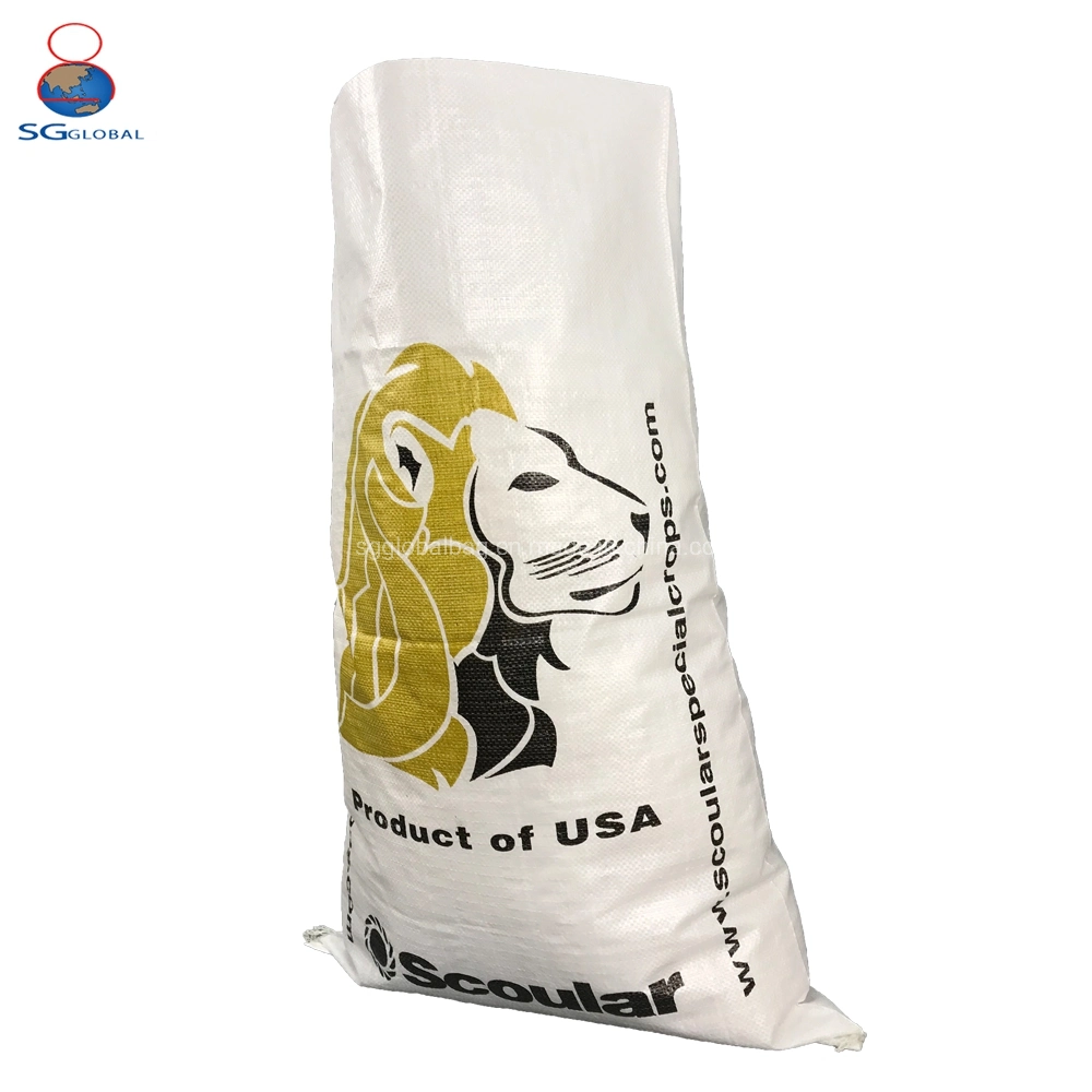 Grs SGS Certified Manufacturer Customized Small PP Woven Printing Plastic Waterproof Rice Bag 5kg