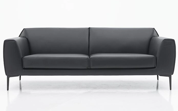 Minimalist Simple Synthetic Leather 1 Seat 2 Seat Office Sofa