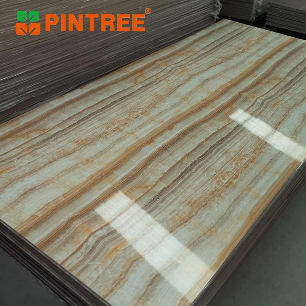 Bamboo Wood PETG Sheet Kitchen Cabinet Matt Pet Decorating Panel Particle Board