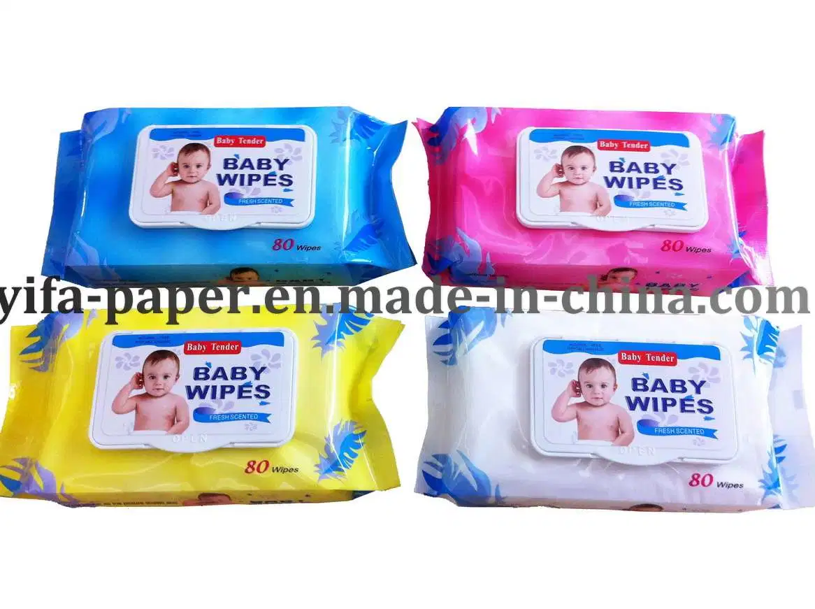 Lingettes parfumées fraîches pour bébé (BW-004D)