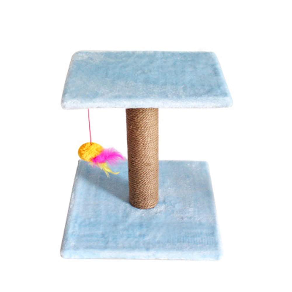 Árvore de escalada de gato Gato arranhões pequenos Cat Jumping Plateform Coluna Toy Wearable Gato Tabela de repouso