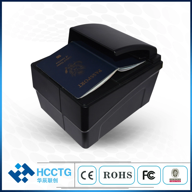 Border Crossings Biometric Customs RFID NFC Mrz Ocr Passport Scanner Reader (PPR-100B)