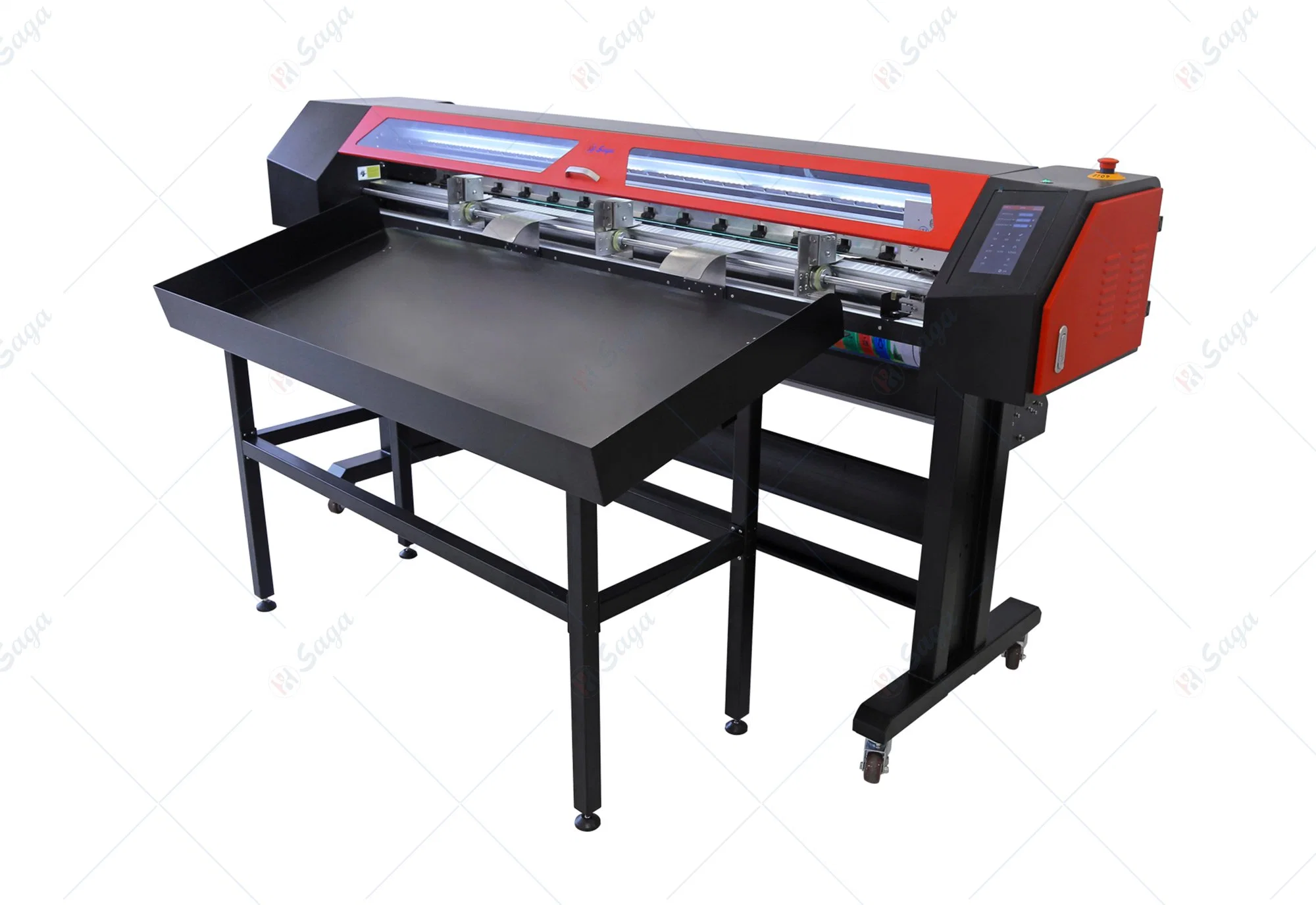 XY-Schneidefräser Vertikal und Horizontal Schneidefräser XY für Banner Werbepapier Tuch Leder Tint 07