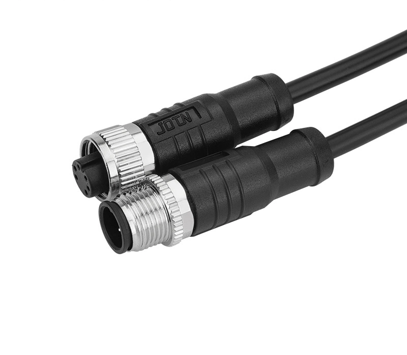 M12 conector impermeável a cabeça da aviação 2-Core 3-Core 4-Core 5-Core 6-Core 8-core 12-Sensor de núcleo