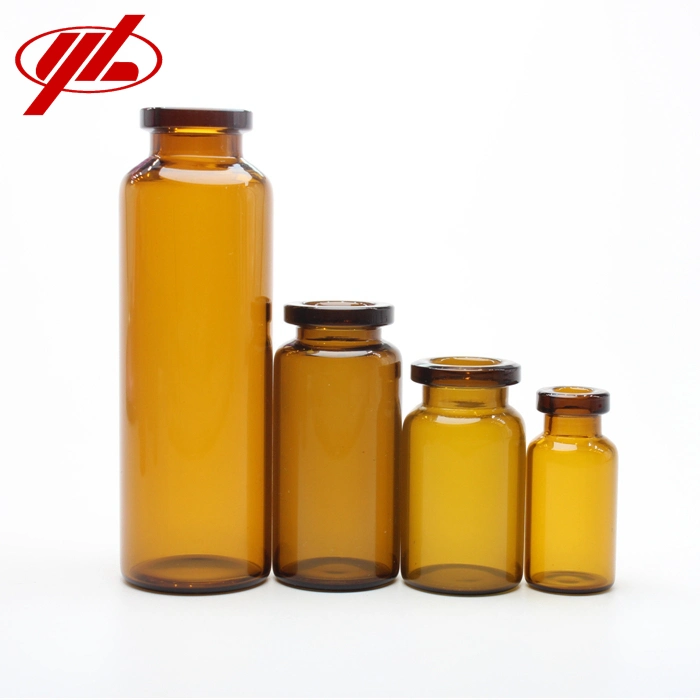 Amber Glass Bottle Pharmaceutical Packaging