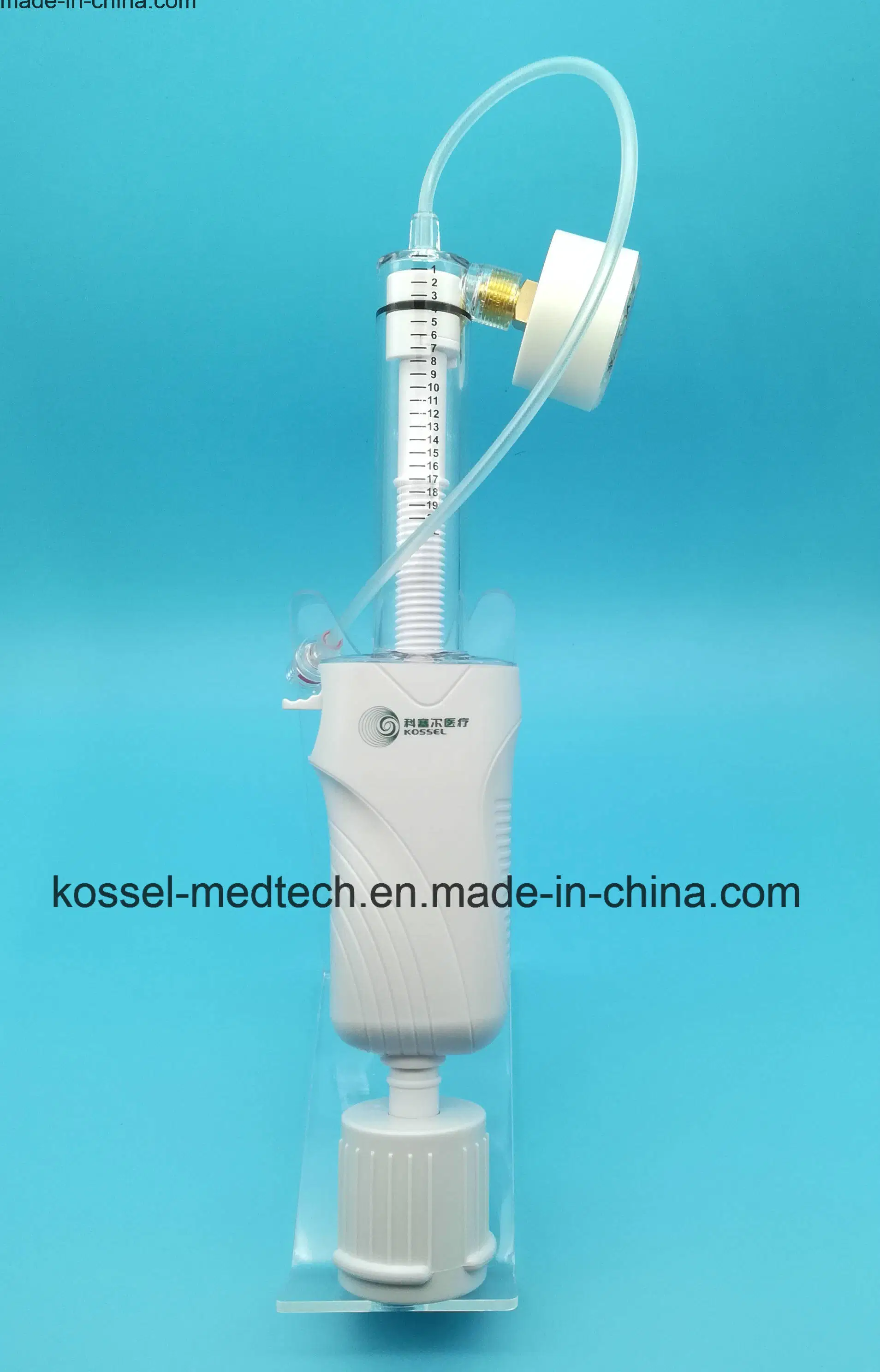 Manufacturer of Ce Disposable Balloon Inflation Device with Digital Manometer