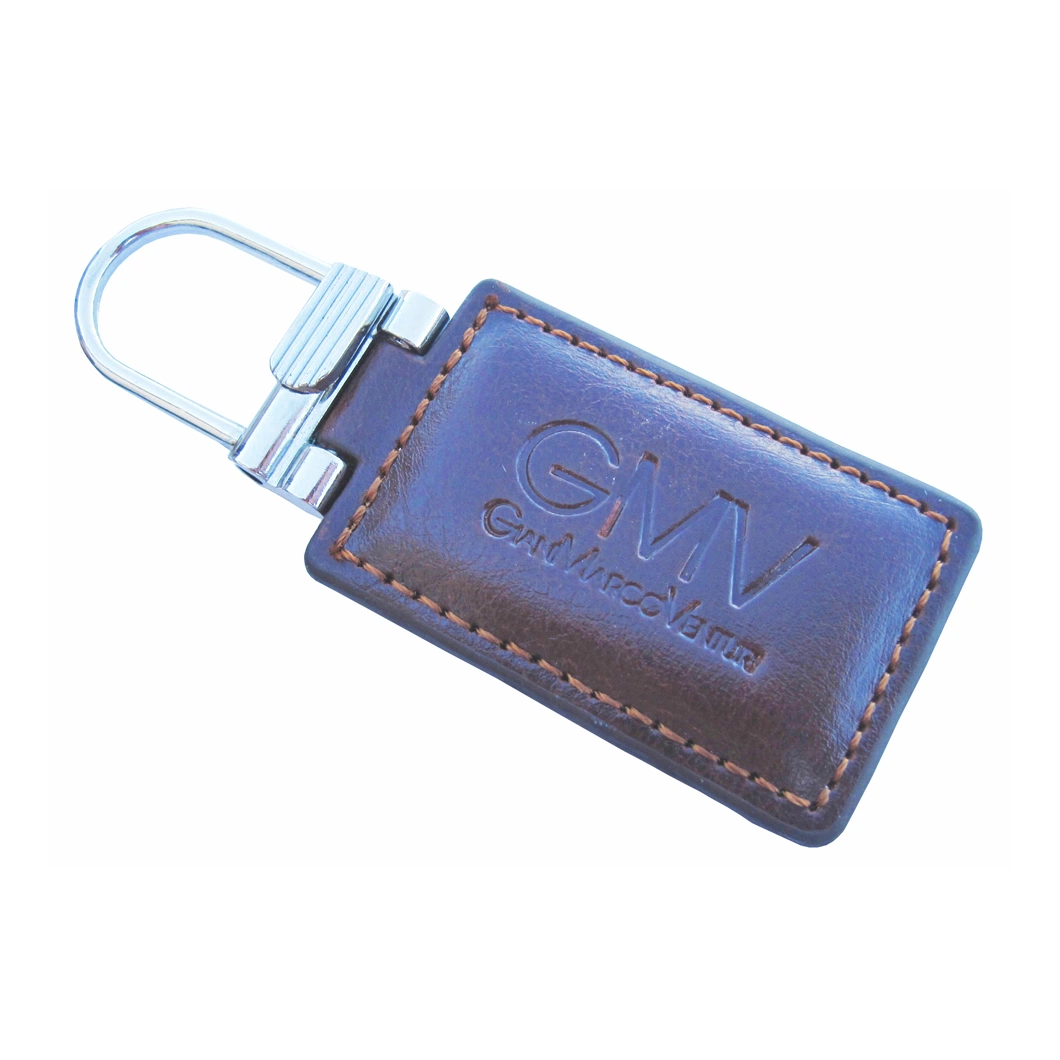 Factory Custom Designer Genuine Leather Key Chain Cheap Price Engrave Sublimation Newest Keychain Souvenir Gift Metal Keychain (A2102054)