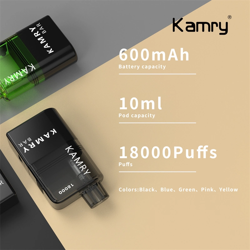 Kamry Bar  Puff Distributors Wholesale/Supplier Price Disposable E Cigarette 18000puff Vapor