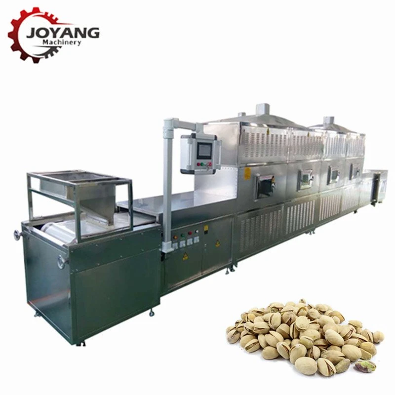 40kg / H Automatic Microwave Pistachios Nuts Curing Drying Machine