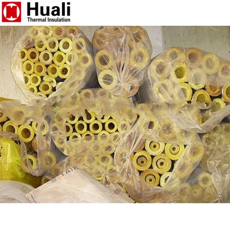 Thermal Insulation Construction Material Glass Wool Pipe Fiber Glass Cloth Glass Wool Reinforced Pipe