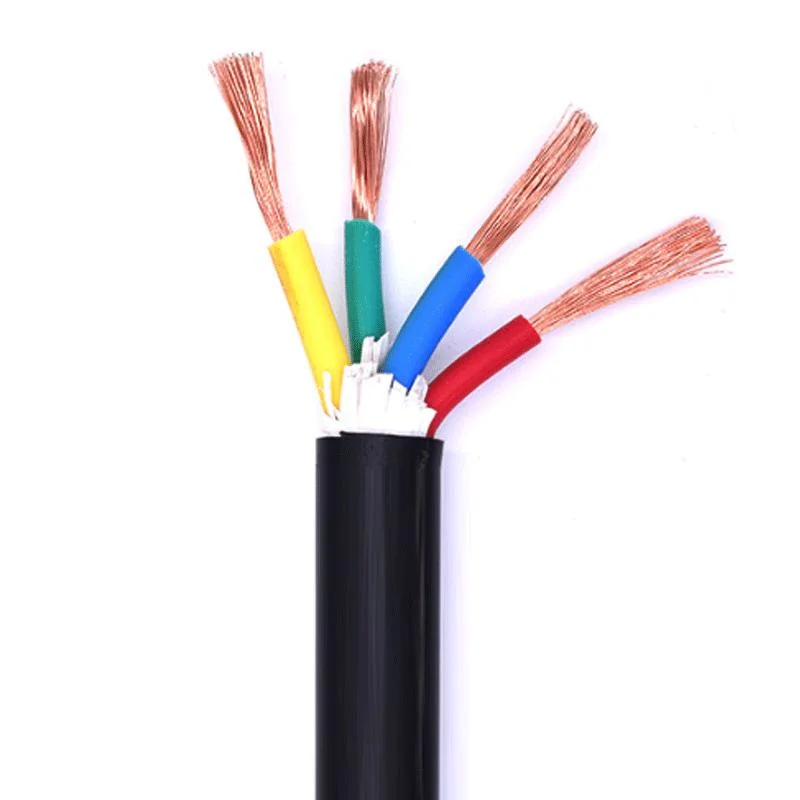 Custom UL2517 PVC Multicore High Speed Data Cable 22 24 AWG 4 Core Shield Electric Wire