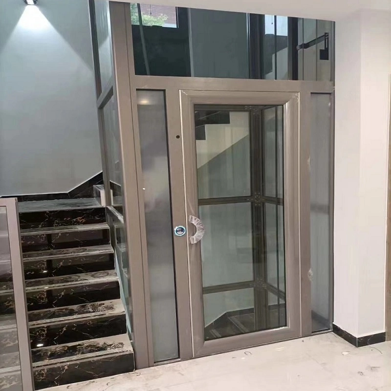 400kg 2 Person Cheap Used Glass Small Lift Home Elevators for Sale