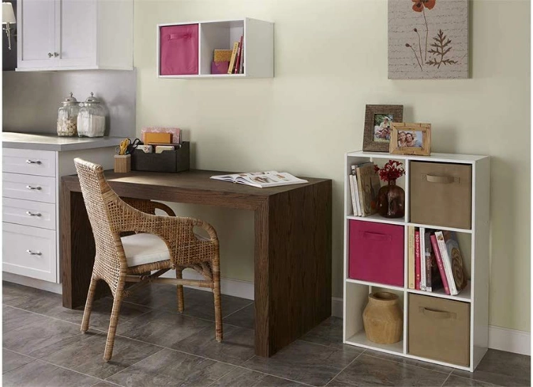 Startseite Möbel Wohnzimmer 6 Cubes Wandhalterung Holzschrank Bücherregal Für Den Storage Organizer