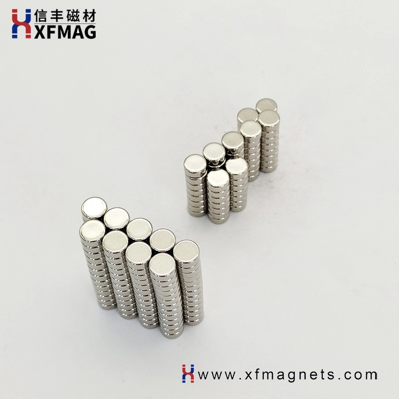 D10*3 Cylinder Magnetic Rare Earth Strong Permanent Nickel N35sh Neodymium NdFeB Magnet