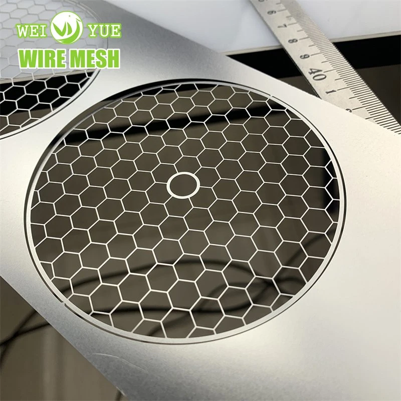 Stainless Steel 304 Material Ultra-Thin and Ultra-Fine Hole Etched Metal Mesh Can Be Customized Shape Air Conditioning Decorative Microporous Mesh