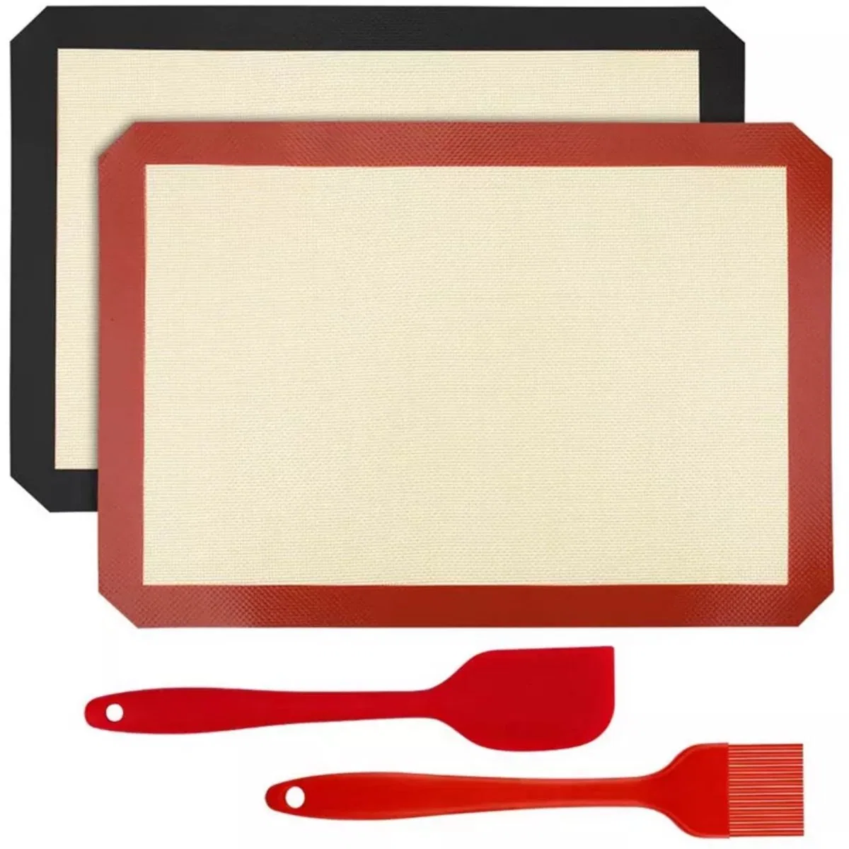 High Temperature Resistance Softness Silicone Baking Mat with Great Friction