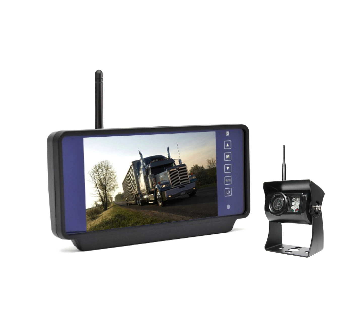 7&prime; &prime; 2CH Digital LCD Monitor Wireless Rear View Camera Safety System