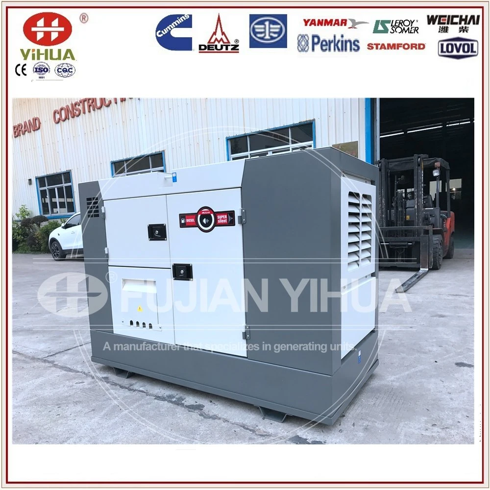 Water Cooled Soundproof Type 220V Electric Power 15kw 20kVA 25kVA 50kw 60kVA 80kVA 125kVA 150kVA 200kVA 500kw 500kVA Home