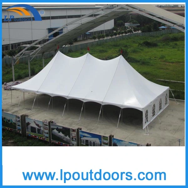 12X36m Outdoor Steel Frame High Peak Marquee Peg Pole Tent for Wedding