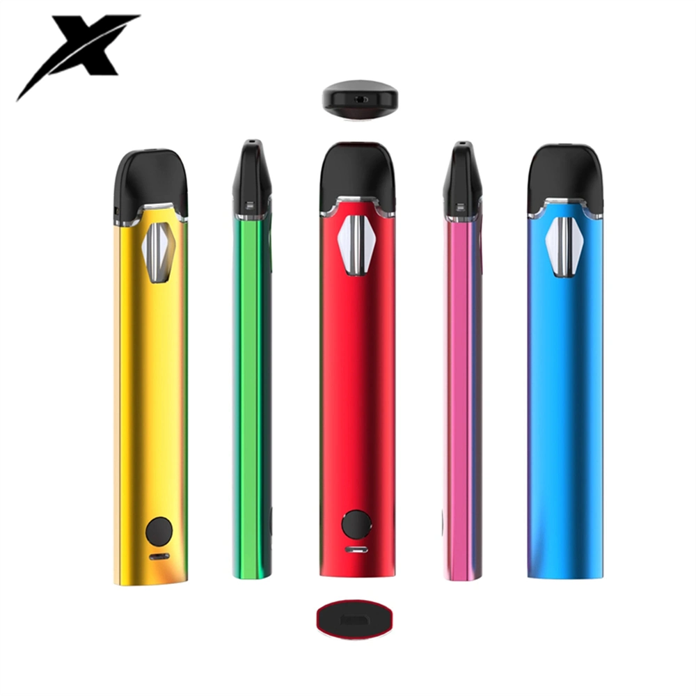 Wholesale/Supplier 2ml 2.0ml 2000mg 2g Empty Diposable Vape Pen Thco Hhc DAB D8 D9 D10 Thcx Thcp Thca Isolate Starter Kit Disposable/Chargeable Wholesale/Supplierr with Logo