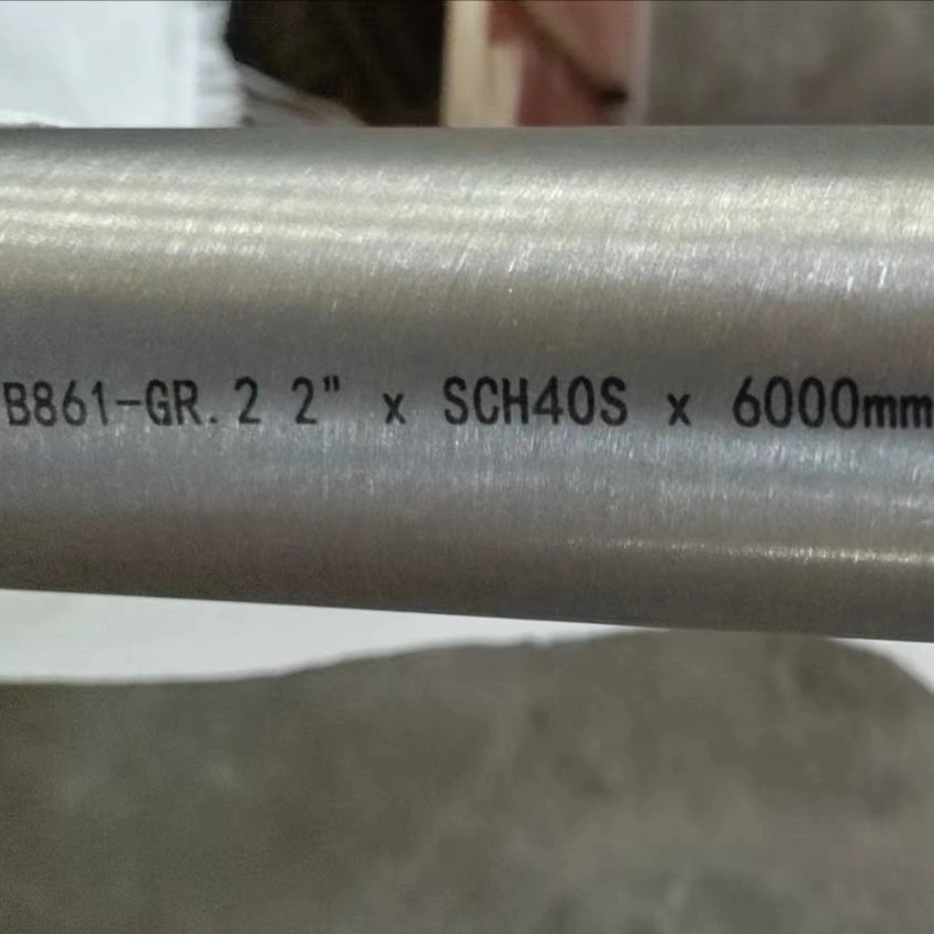 Titanium Polished Tube ASTM B861 Grade 2 for Industrial Use