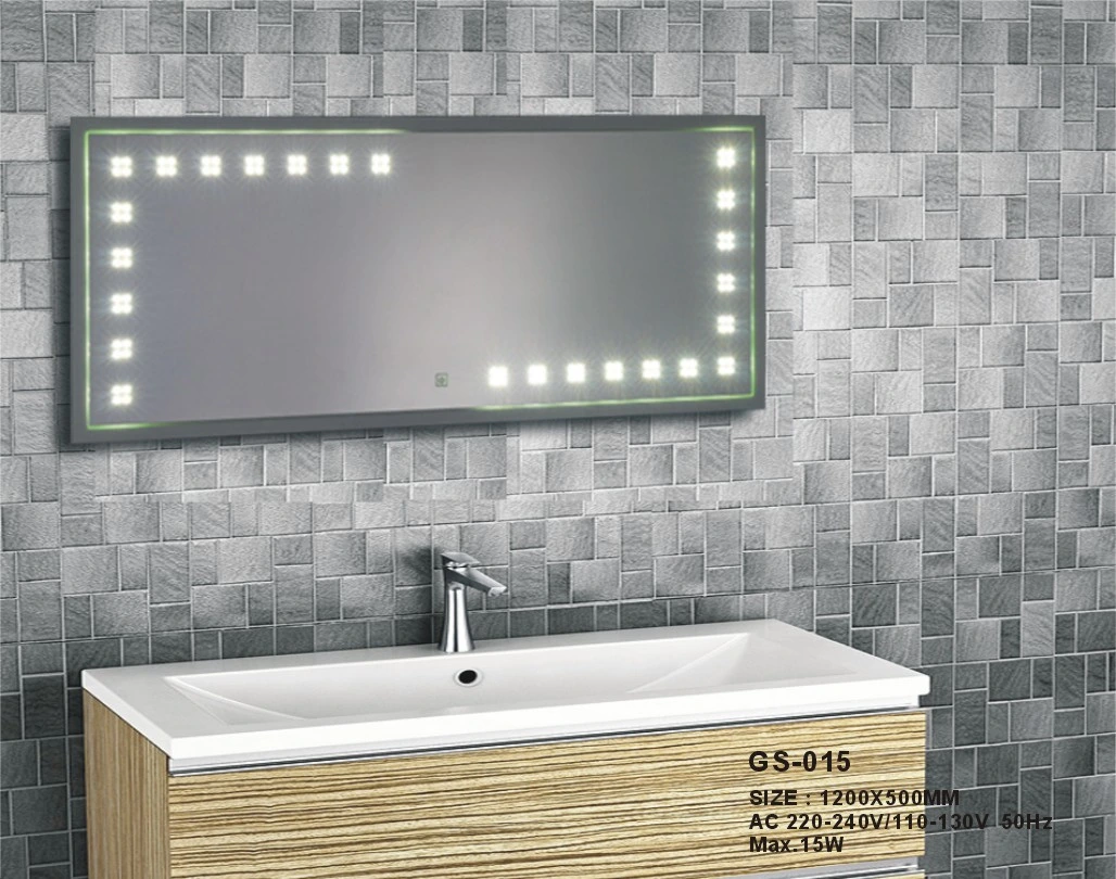 Modern Float Wall Decor Laminated Bathroom Furniture Mirror Smart Glass