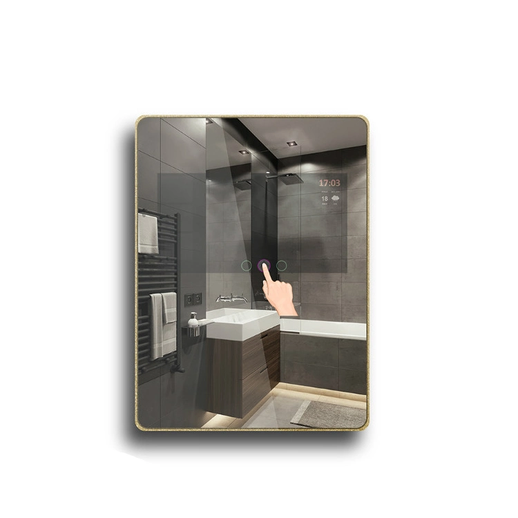 15.6 Inch CE Luxury Water Proof Illuminated Decorative Dressing Glass Bathroom Rk3288/Rk3568/Rk3399/Rk3566 Android Capacitive/Resistive/Pcap Touch Screen Mirror