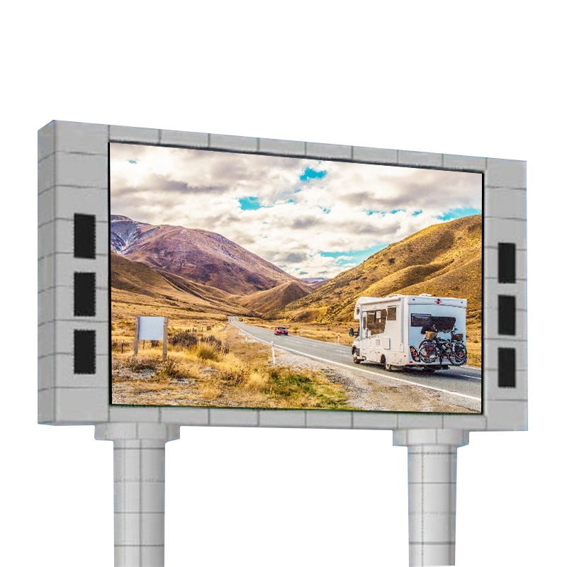 Lofit P3.91 500*1000mm 500*500mm Outdoor Fixed Building Rooftop Advertising LED Screen Display Billboard Sign Board