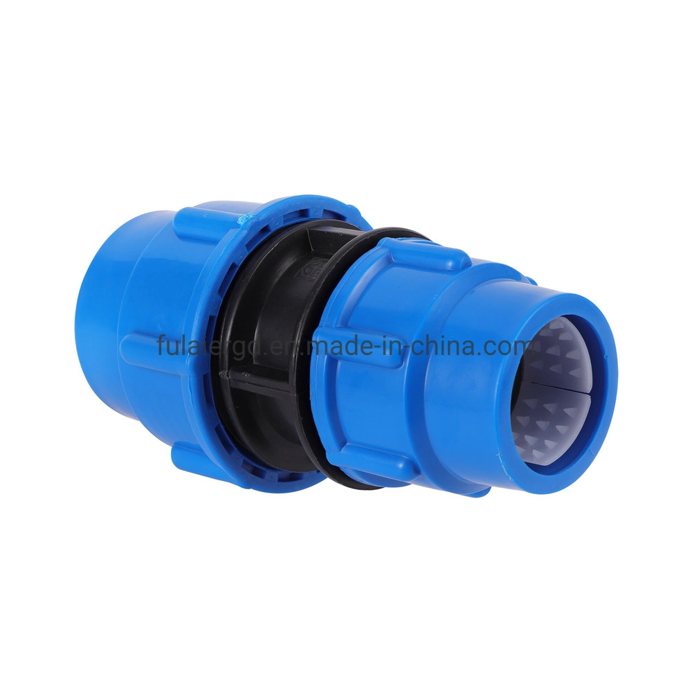 25/32/40/50mm PE Pipe Reducing Straight Connector Garden Farm Irrigation Pipe Fittings