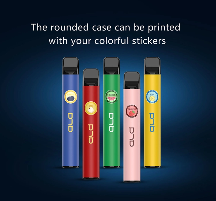 500 Puffs Super-Slim and Disposable Pod System Device with Stylish Colors