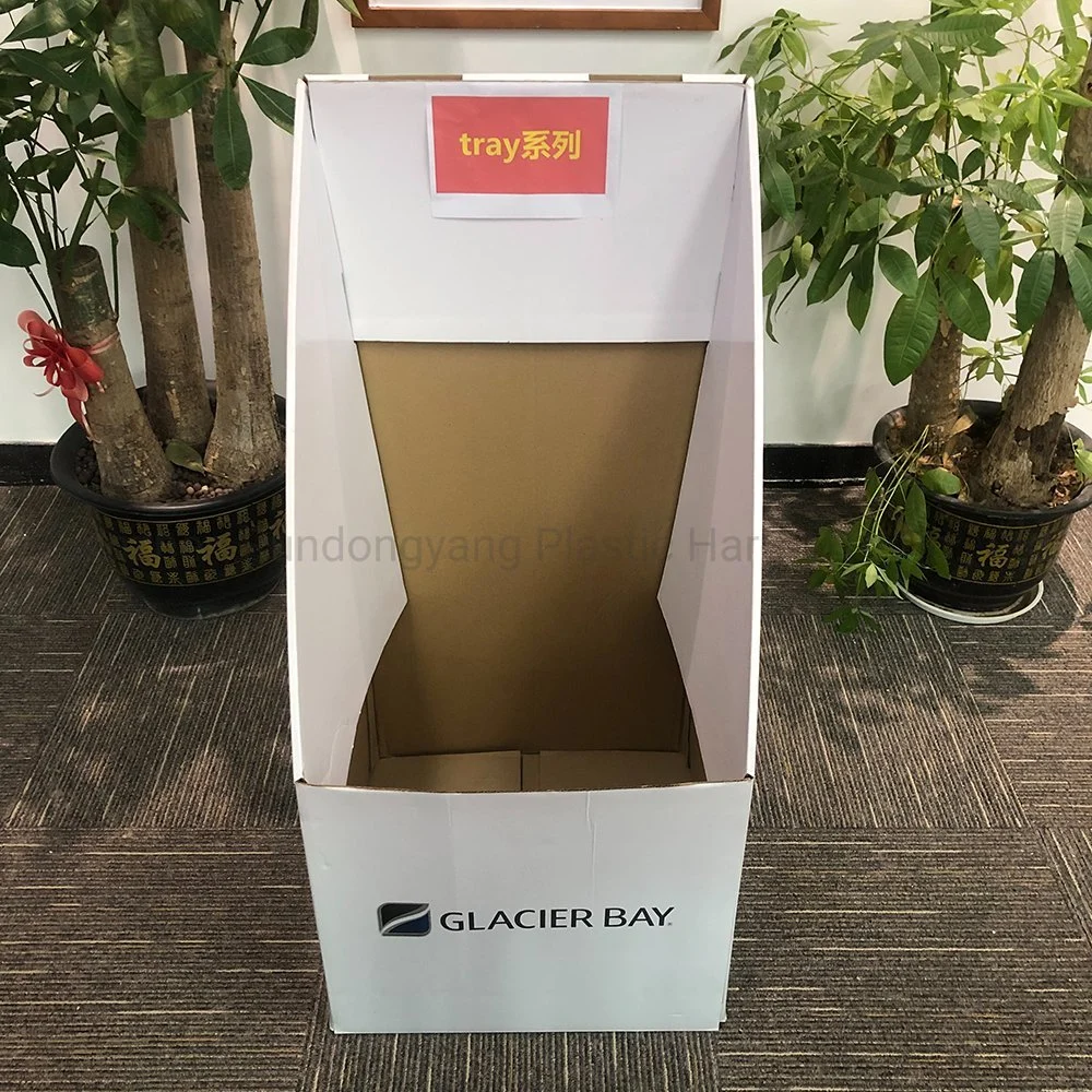 Custom Print Pop Products Shop Stand En Carton Display Recycling Shelves Candy Retail Portable POS Cardboard Floor Standee Rack