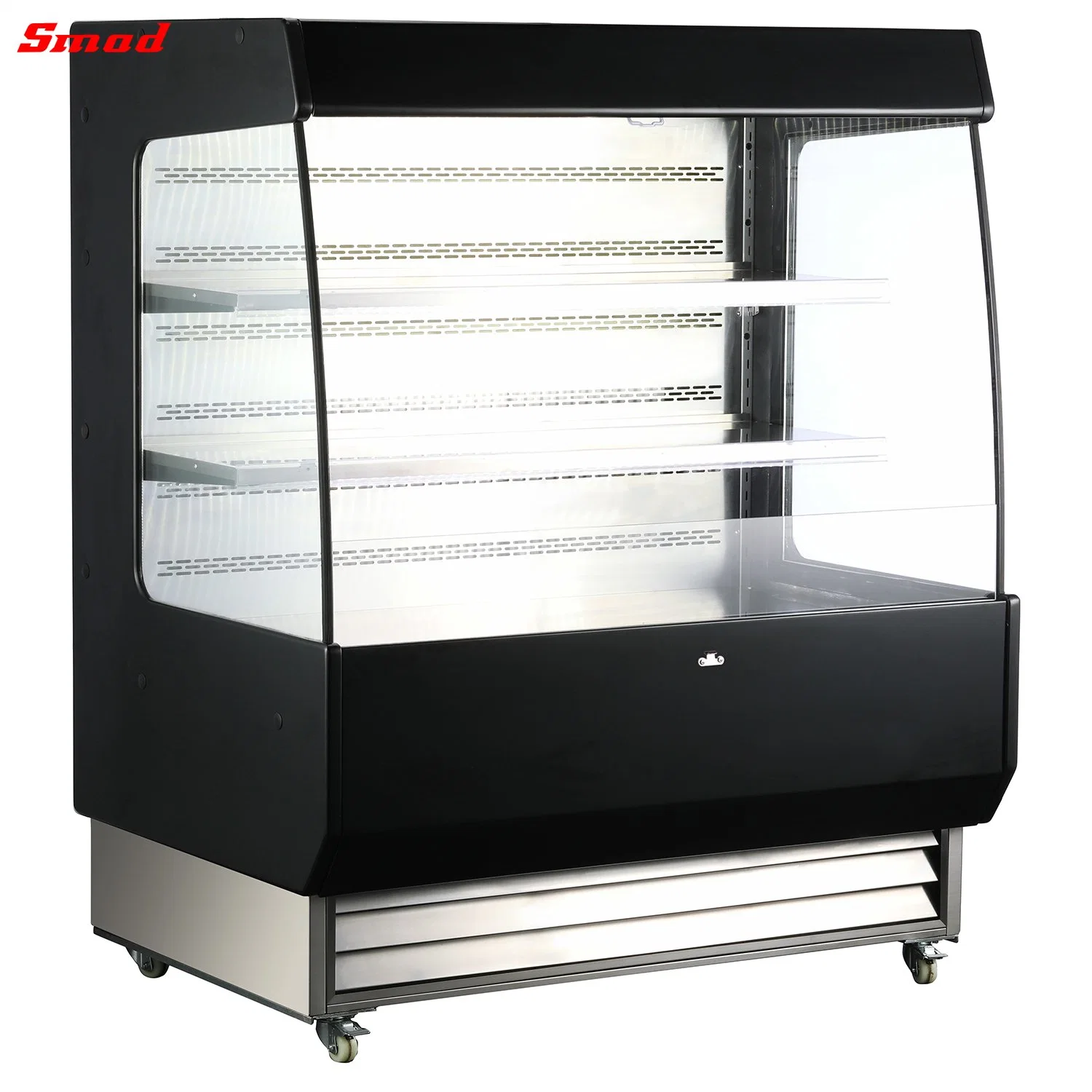 Opening Supermarket Display Beverage Cooler Refrigerator