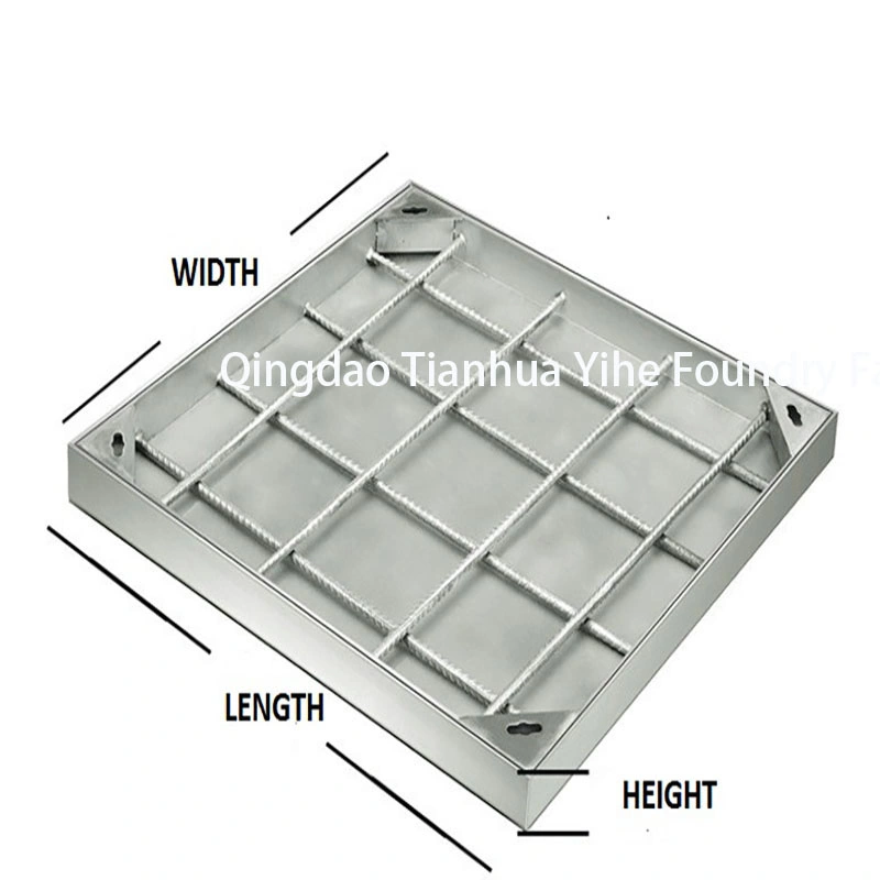 Custom Outdoor Drain Grate Manhole Cover 304 Stainless Steel