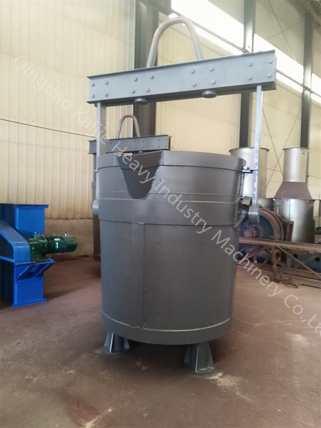 Sliding Nozzle Gate Bottom Pouring Steel Ladle for Sale