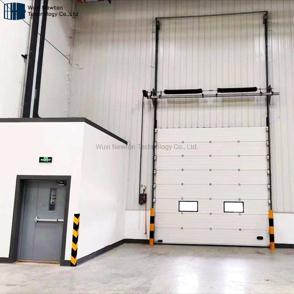 High quality/High cost performance  Industrial Automatic Steel Sectional PU Door