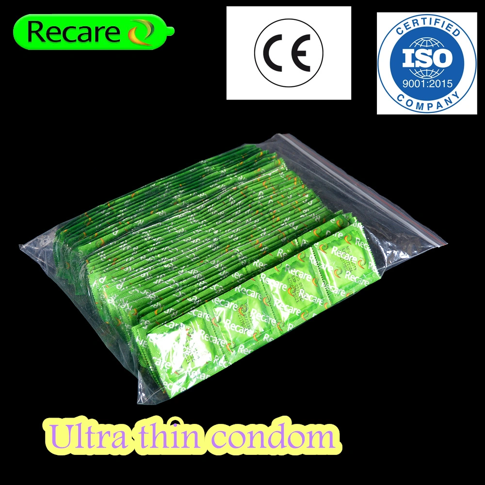 Sex Product Recare Ultra Thin Condom Magnum Sleeve 0ne-Touch Ultra Thin Penis Sleeve Condom