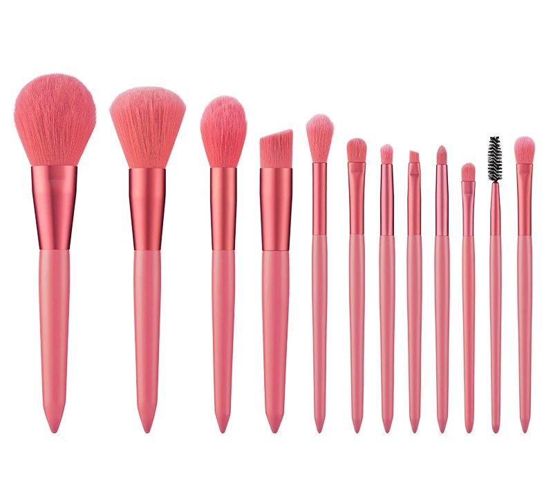 Ensemble de 12 pinceaux de maquillage Produits de maquillage Outils Vente en gros Paiement en espèces à la livraison